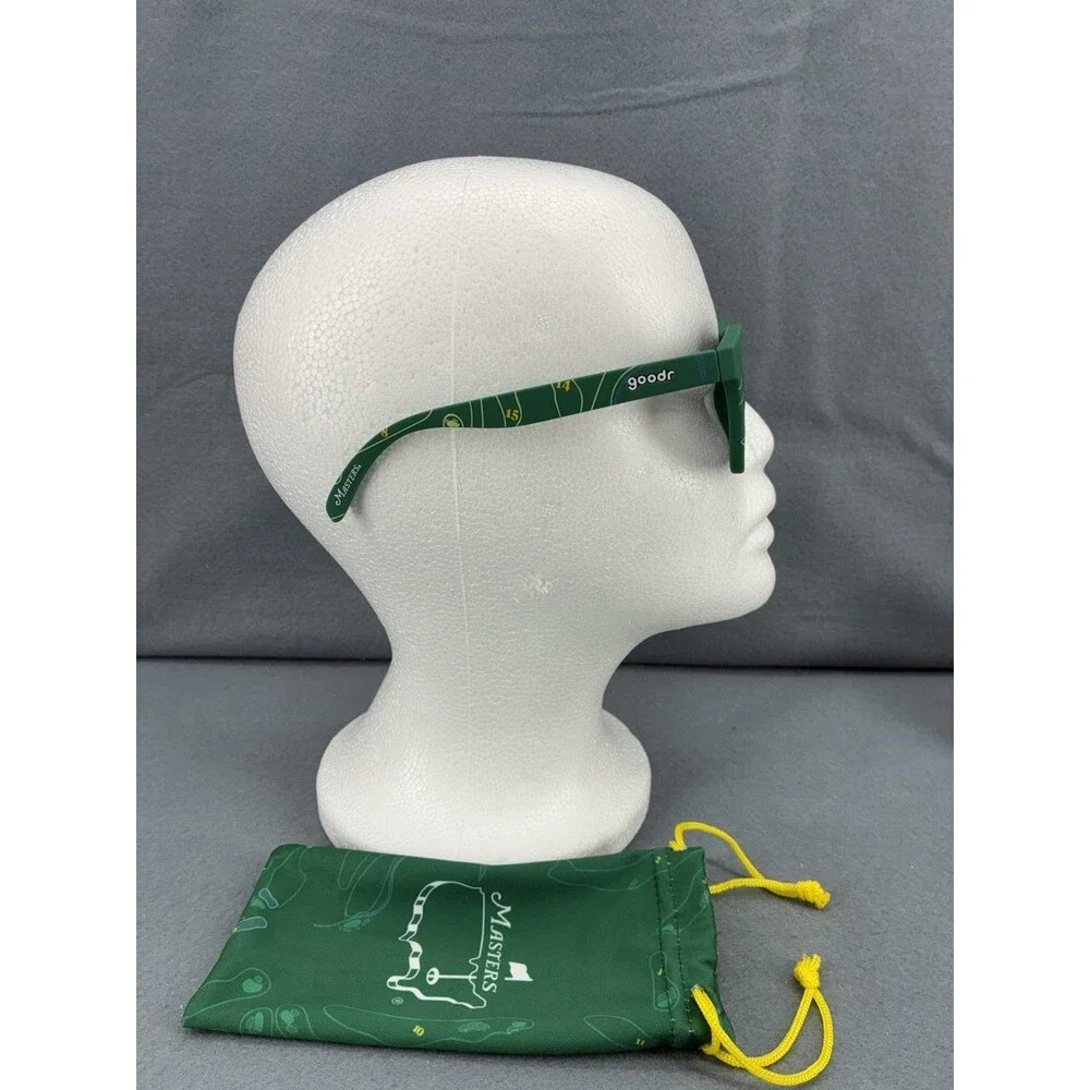 Goodr x Masters Tournament “The Course” Polarized Sunglasses Green w/ Pouch
